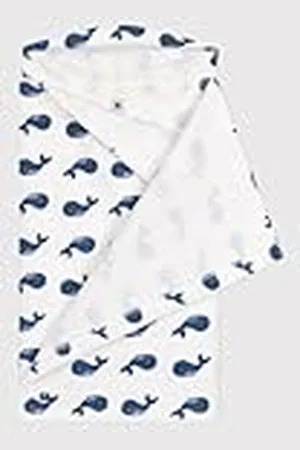 Petit Bateau A0B0G Unisex Baby Marshmallow Badjas/Beach One Size, , One size