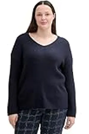 TOM TAILOR Dames Plussize Pullover, , 52