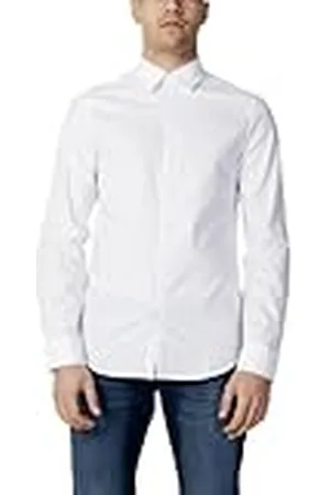 Armani Exchange Slim Fit Oxford Button Up Shirt, , X-large, , XL