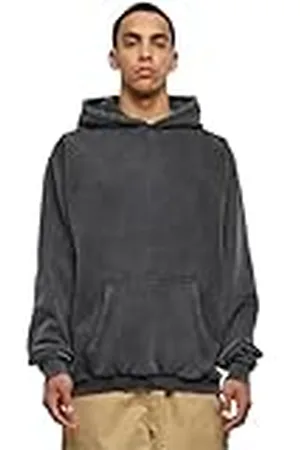 Urban classics Stone Washed Hoody voor heren, , S
