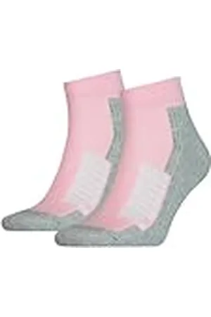 PUMA Unisex Quarter sokken, roze, 39/42 (2 stuks), roze, 42