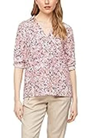 QS by s.Oliver Damesblouse, lichtroze Aop, 34