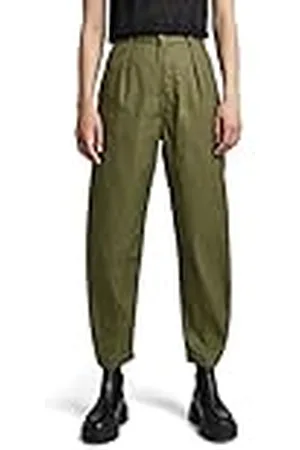 G-Star RAW Pleated High Waist Chino boxershorts voor kinderen en dames, , 27