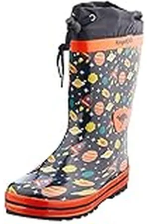 KangaROOS K-rain regenschoen voor kinderen, dark navy space, 28 EU