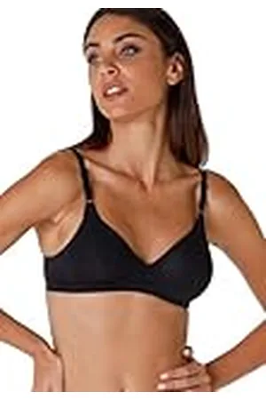 Lovable Beha zonder vulling en zonder beugel, elastisch katoen, bandjes voor, compleet comfort, Cotton Line voor dames, , 36 / 4B