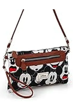 Disney Karactermania Classic Mickey Visages Schoudertas, Unisex kinderen, , 28 cm