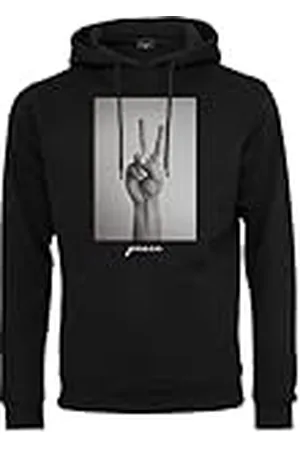 Mister Tee Heren Peace Sign Hoody Black XL Hoodie