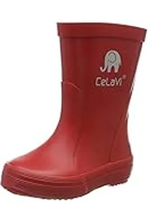 CeLaVi Jongens Unisex kinderen rubberlaarzen Rain Boot, rood, 20 EU, , 20 EU