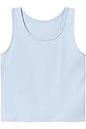NAME IT Nlfnunnerev Sl Crop tanktop voor meisjes, , 170-176