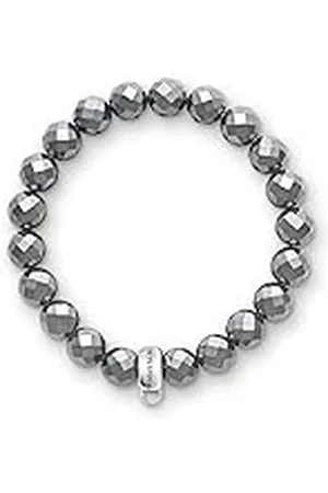 Thomas Sabo Damesarmband Charm Club 925 sterling hematiet, -16,5 cm