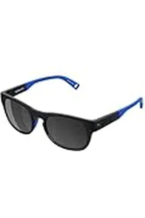 POC Unisex Kinderen Evolve zonnebril, Uranium Black Trans/Fluo Blue/Clarity ito/Sunny Grey, One, Uranium Black Trans/Fluo Blue/Clarity ito/Sunny Grey, Eén maat