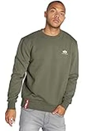 Alpha Industries Basis Klein Logo Sweatshirt voor Mannen