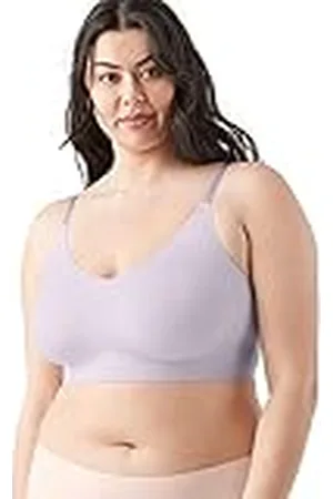 True & Co. Dames True Body Lift Triangel verstelbare bandjes BH, Lila-Nebel, 70F/75E-S