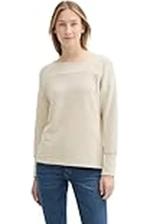 TOM TAILOR Sweatshirt voor dames, , XXL