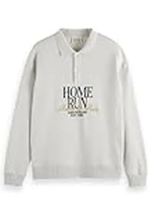 Scotch&Soda Polo Relaxed fit sweatshirt, , L