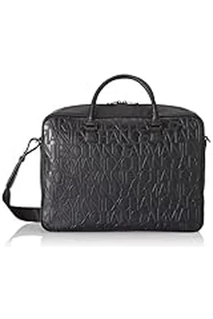 Armani Exchange Heren Embossed Monogram, Zip Portemonnee,