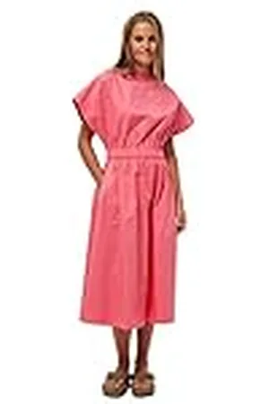 Minus Dames Karlia Jurk, Roze Flamingo, 6