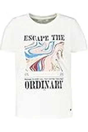 Garcia Dames T-shirt met korte mouwen, gebroken wit, XXL