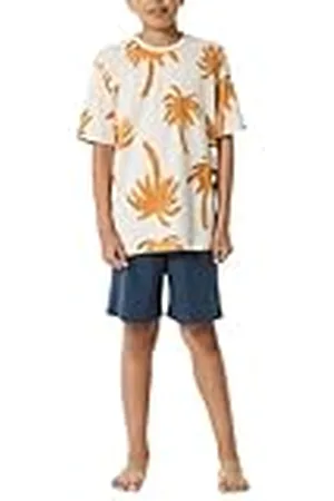 Schiesser Jongenspyjama lange pyjamaset, crème_182650, 152, , 152 cm