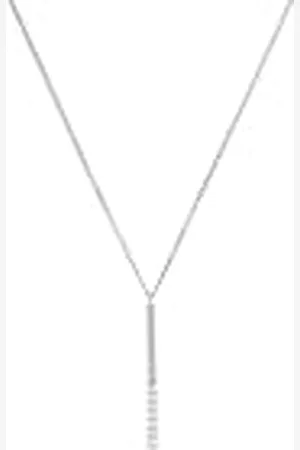 QS by s.Oliver Collier met hanger 925 sterling zilveren dames collier, met cubic zirkonia synth., 42+3 cm, , Wordt geleverd in sieraden geschenkverpakking, 2031439