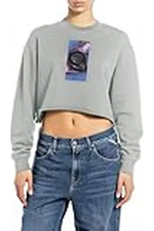 Replay Cropped sweatshirt voor dames, , S