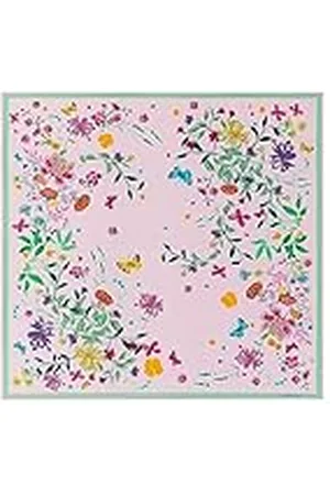 ROECKL Flower Field 100x100 sjaal, , Standaard, , Eén Maat