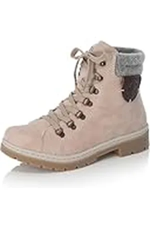 Rieker DAMES Enkellaarzen Y9430, Vrouwen Veterlaarsjes,laars,halve laars,veterschoen,overgangsschoen, ,39 EU / 6 UK