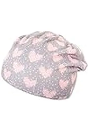 Sterntaler Slouch-beanie muts voor meisjes en meisjes, kiezelsteen, 45