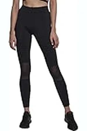 Urban classics Dames Triangle Tech Mesh Legging, Dameslegging, verkrijgbaar in vele verschillende kleuren, maten XS - 5XL, , S