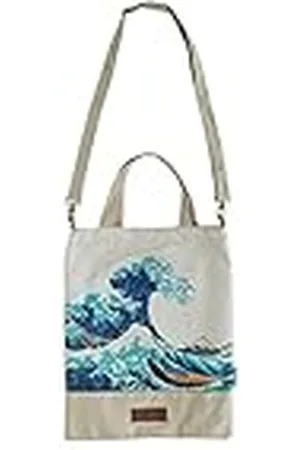 Grupo Erik Kokonote Tote Bag Hokusai Katoenen Draagtas Boodschappentas