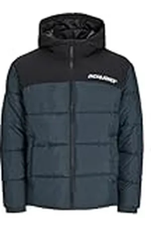 JACK&JONES JUNIOR Jjmoon Hood Puffer Mni Jas voor jongens, , 104