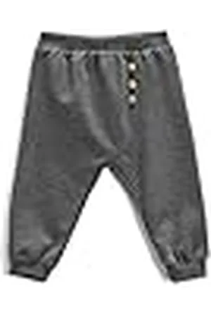 Koton Baby Boy Jogger Sweatpants Button Detail Elastische tailleband, , 6-9 Maanden