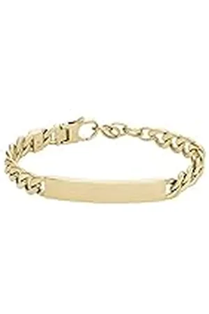 Fossil JF04465710 Armband voor Mannen Drew Goudkleurige Roestvrij Staal Ketting Armband Lengte 185mm+15mm Breedte 44.4mm Hoogte 16.8mm Eén maat