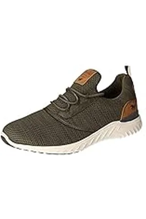 Mustang 4132-311-777 Damessneakers, Groen Khaki 777, 43 EU