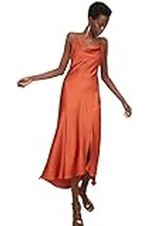 Trendyol Dames Degaje-kraagjurk. Dress Nacht, , 38