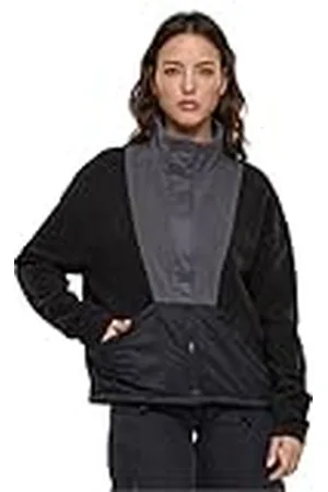 Urban classics Polarfleece track jack voor dames, , XL