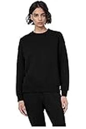 4F Sweatshirt F537 Color Deep Black, maat XL voor dames, , XL