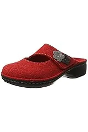 Hans Herrmann Dames HHC Slippers, Rood Rosso, 41 EU