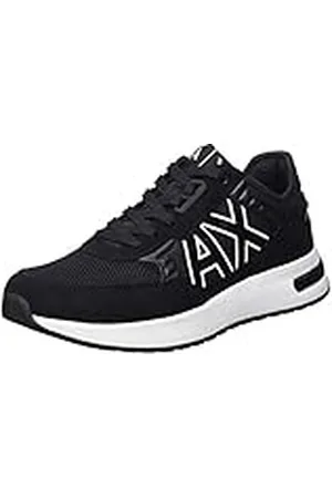 Armani Exchange Dusseldorf sneakers voor heren met geometrische motieven, , 42 EU