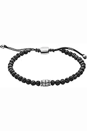 Fossil Zwarte semi-lege armband