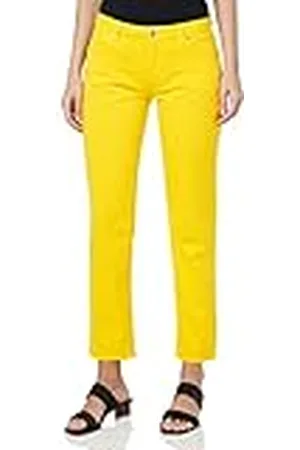 Pinko Shakira Slim Bull Stretch Jeans, H42_Imperiumgeel, 31 dames