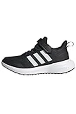 adidas Uniseks-Kind FortaRun 2.0 Cloudfoam Elastic Lace Top Strap Shoes, Core Black/Cloud White/Core Black, 29 EU
