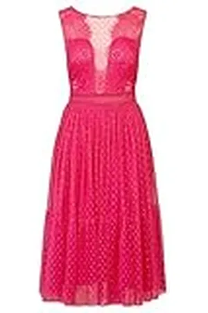 Kraimod Cocktailjurk van kant en tule, , 36