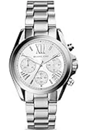 Michael Kors Bradshaw Chronograaf met zilveren roestvrijstalen band voor dames MK6174