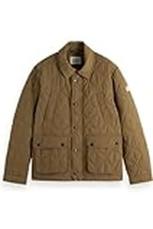 Scotch&Soda Geometrische gewatteerde jas, , XXL