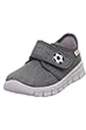 Superfit Jungen BOBBY Hausschuhe, GRAU/SCHWARZ 2000