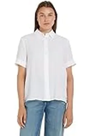 Tommy Hilfiger Dames Shirt Essential Fluid Korte Mouwen, , 68