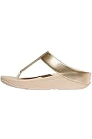 FitFlop Fino Glitterdust Metallic Teenslippers voor dames, , 40 EU
