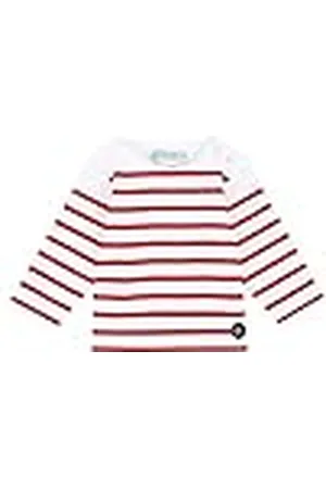 Armor.lux Armor Lux AMIRAL Matrozenshirt, uniseks, baby, meerkleurig (wit/Braise 320)., 24 Maanden