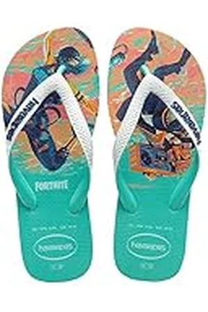 Havaianas Uniseks Top Fortnite Teenslippers, Green Dew, 39/40 EU